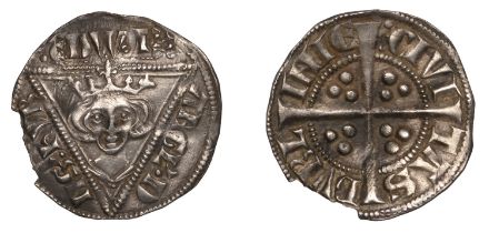 Edward I (1272-1307), Second coinage, Early issues, Penny, class Ib, Dublin, pellet before e...