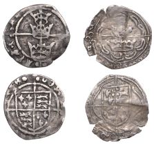 Henry VII (1485-1509), Early Three Crowns coinage (c. 1485-7), Groats (2), no mint name [Dub...