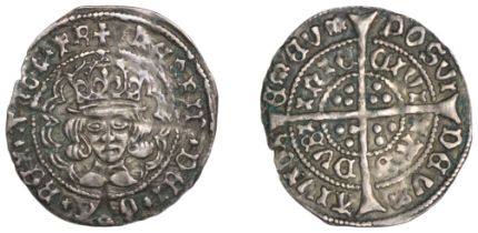 Henry VII (1485-1509), Late Portrait issues (c. 1496-1505), Groat, Dublin, type IA, mm. cros...