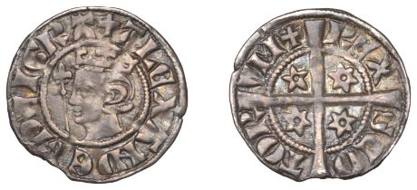 Alexander III (1249-1286), Second coinage, Sterling, class E1, mm. plain cross on obv., cros...