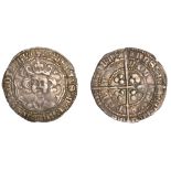 Robert III (1390-1406), Heavy coinage, Second issue, Groat, Perth, mm. cross potent, tressur...