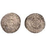 Robert III (1390-1406), Heavy coinage, Second issue, Groat, Edinburgh, mm. cross potent, tre...