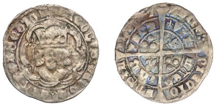 James II (1437-1460), First coinage, Third Fleur-de-lis issue, Groat, Edinburgh, mm. cross p...