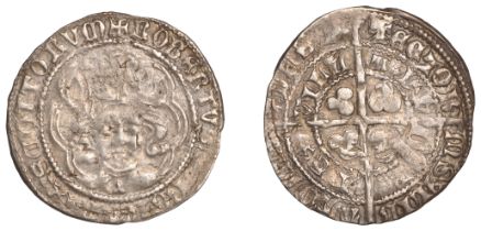 Robert III (1390-1406), Heavy coinage, Second issue, Heavy coinage, Second issue, Groat, Per...