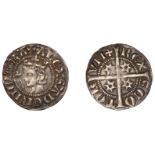 Alexander III (1249-1286), Second coinage, Sterling, class A/M mule, mm. cross potent on obv...