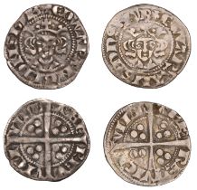 Edward I and II (1296-1318), Occupation of Berwick, Pennies (2), both Berwick-upon-Tweed, cl...