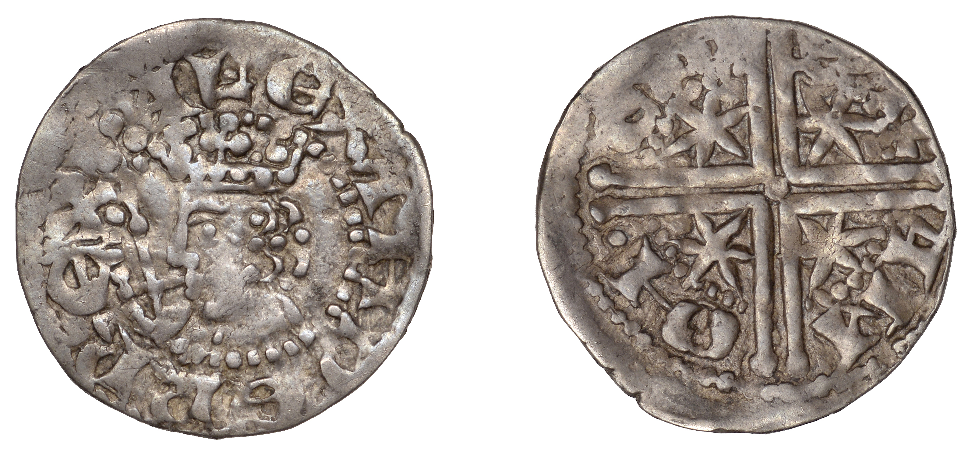 Alexander III (1249-1286), First coinage, Sterling, type V, Edinburgh, Wilam, wil am onÂ· ed,...