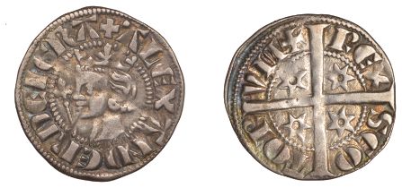 Alexander III (1249-1286), Second coinage, Sterling, class Mb1/B mule, mm. plain cross on ob...