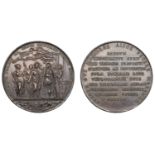 Irish Surplus Revenue Dispute, 1753, a copper medal, unsigned, Speaker of the Irish Parliame...