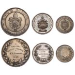 Local, LINCOLNSHIRE, Grantham, King's School, silver award medals (2), by W. Griffiths & Son...