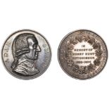Local, LONDON, London School of Economics, Hutchinson Medal, a silver award medal by A. Wyon...