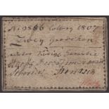 Siege of Colberg, 2 Groschen, first issue, 1807, serial number 3886, six manuscript...