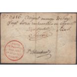 Siege of Mayence, 20 Livres, first issue, 1793, serial number 3416, hand-written on the...