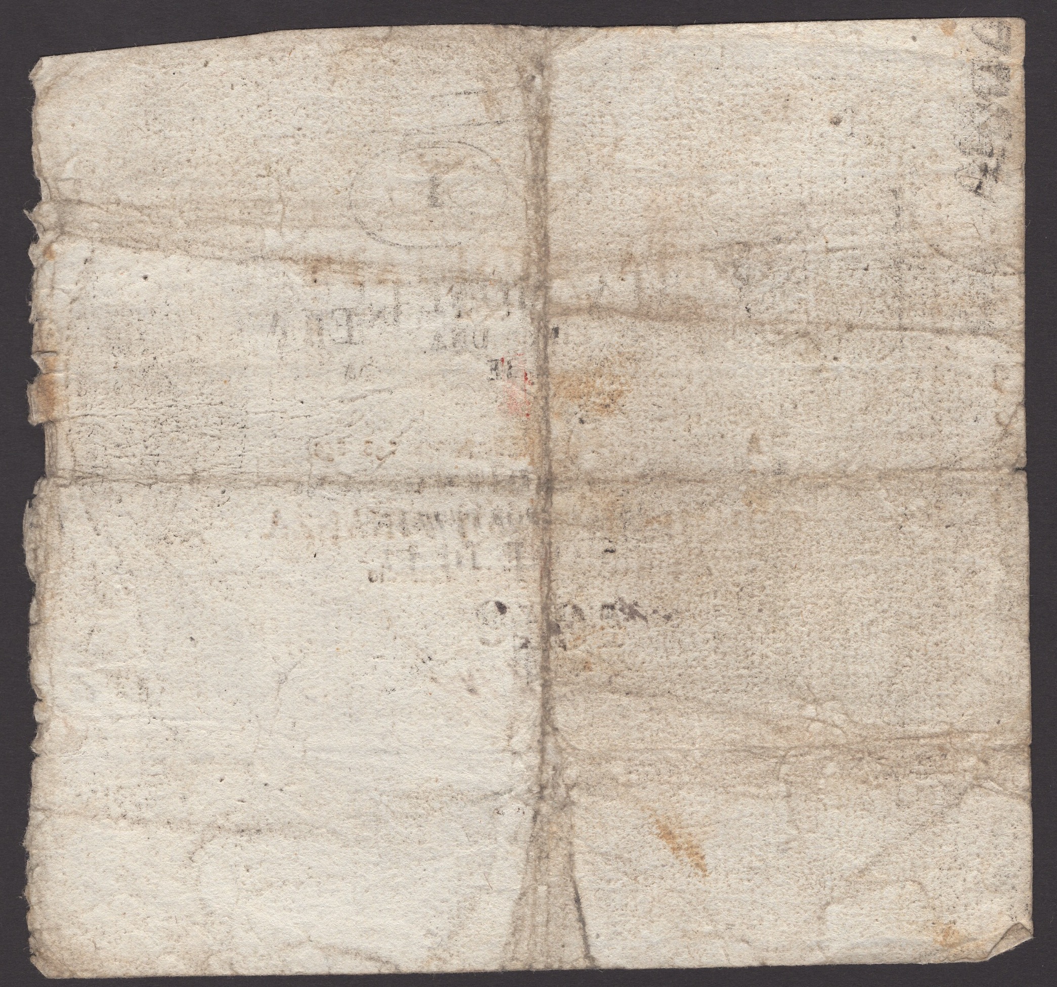 Siege of Palmanova, 1 Lira (2), printed values, 1848, serial numbers 796 and 812, four... - Bild 4 aus 4