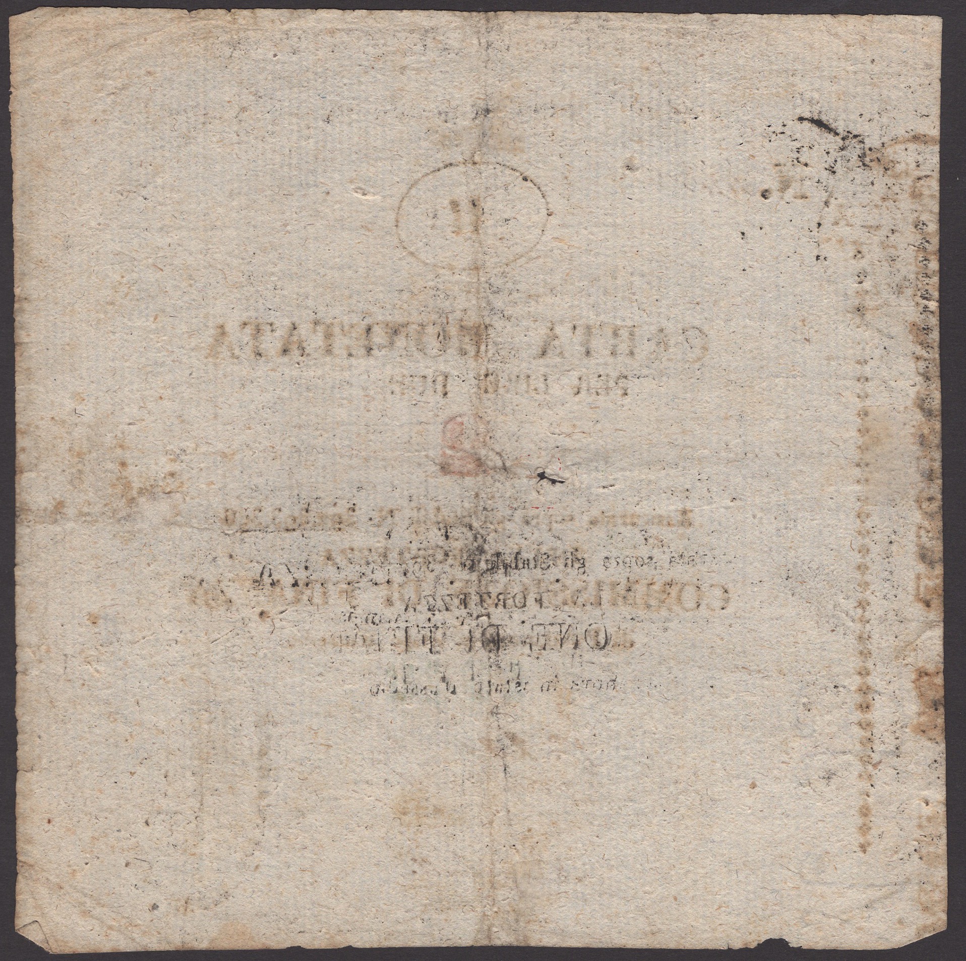 Siege of Palmanova, 2 Lire (2), 1848, serial number 2793 and 4423, four manuscript... - Bild 4 aus 4