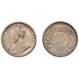 The Uniform Coinage of India, British Imperial Period, George V, silver Half-Rupee, 1934,...