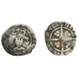 Henry IV (1399-1413), Light coinage, Penny, York, annulet on breast, quatrefoil on rev.,...