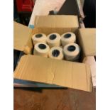 1 new box of white string rolls , 12 rolls in total