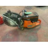 Husqvarna K760 Stone Saw with blade , sold as seen