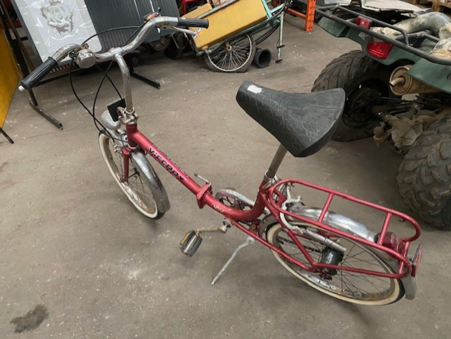 Viceroy Vintage folding ladies bike , needs some TLC - Image 4 of 4