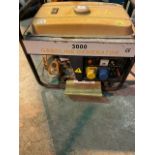 Gasoline generator 3000 spares or repair