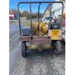 Dumper registration on the road 2wheel drive it’s from 1989 so 34 years old crank start first pull