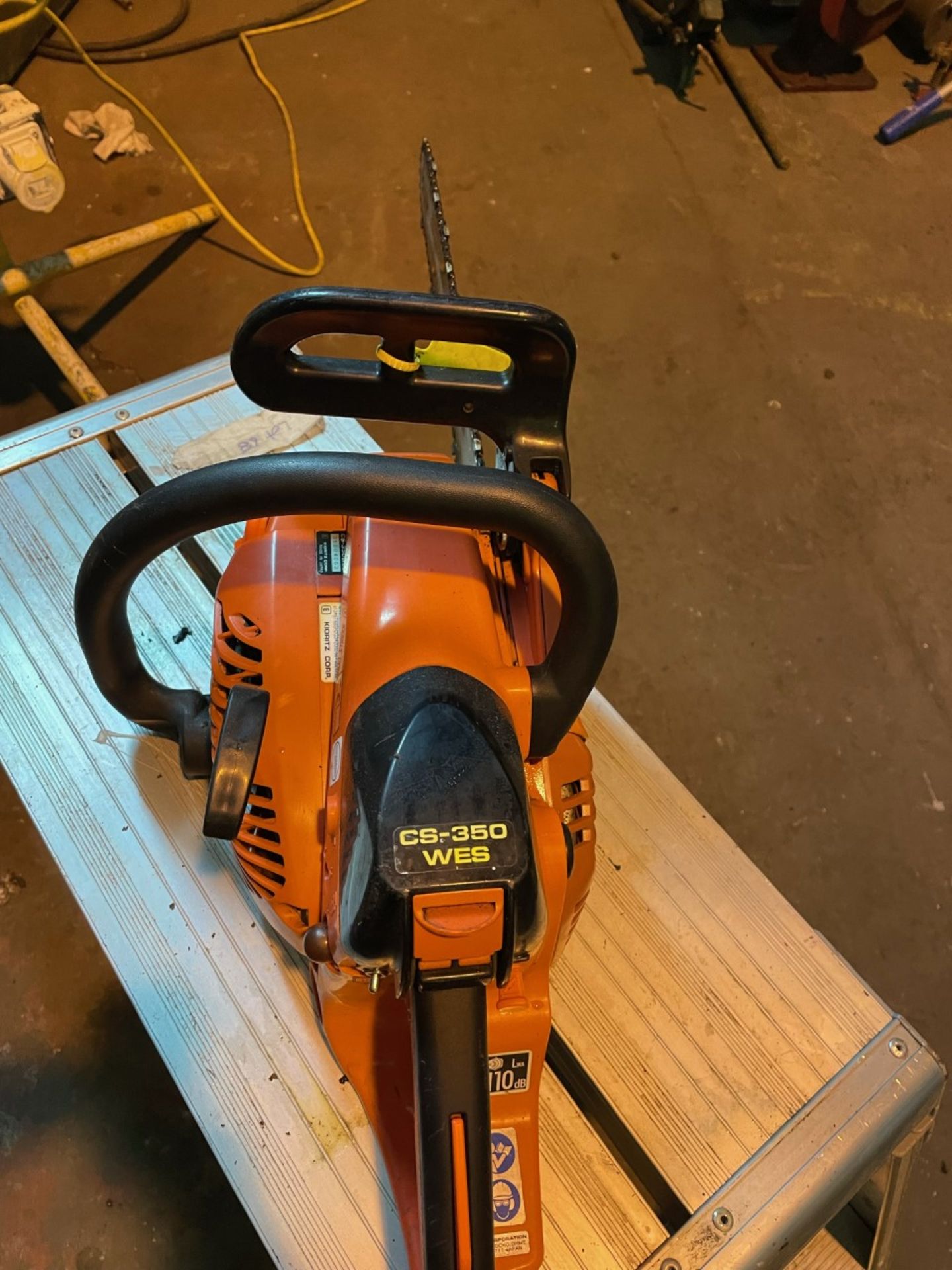 Echo CS350 WES chainsaw with 14” bar and chain. Very good condition full working order as seen in - Image 2 of 2
