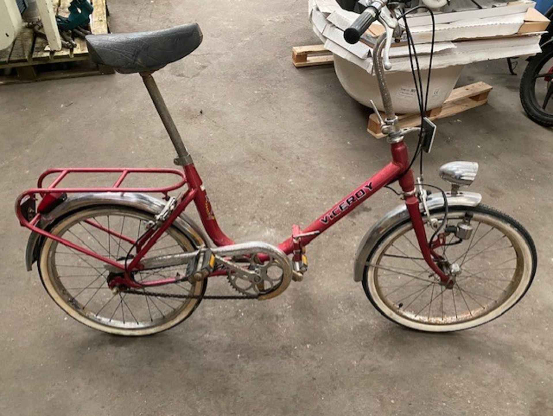 Viceroy Vintage folding ladies bike , needs some TLC