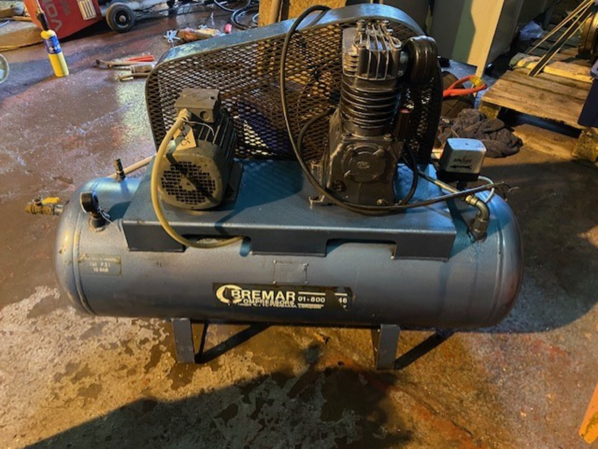 Bremr Compressor 10 Bar 200L , working order