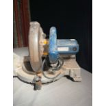 Duotool DMS 1825/D 230v mitresaw. Works but has no blade or plug attached