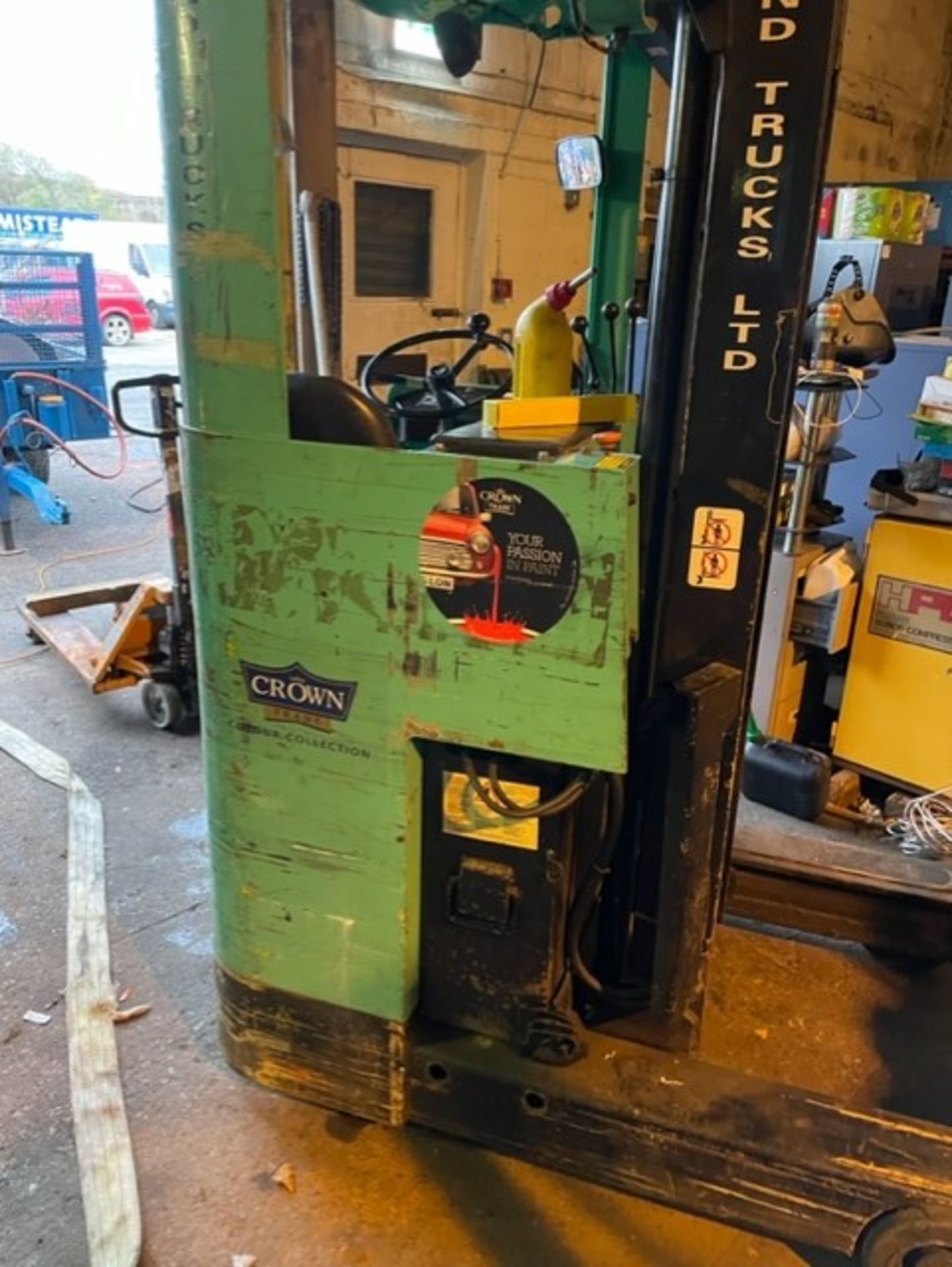 Mitsubishi combi forklift in prime condition this machine has been maintained to the highest - Bild 7 aus 16