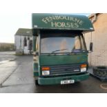 10 ton derate to 7.5 ton Horsebox old boy runner old Ford cargo engine sweet wants some paint work