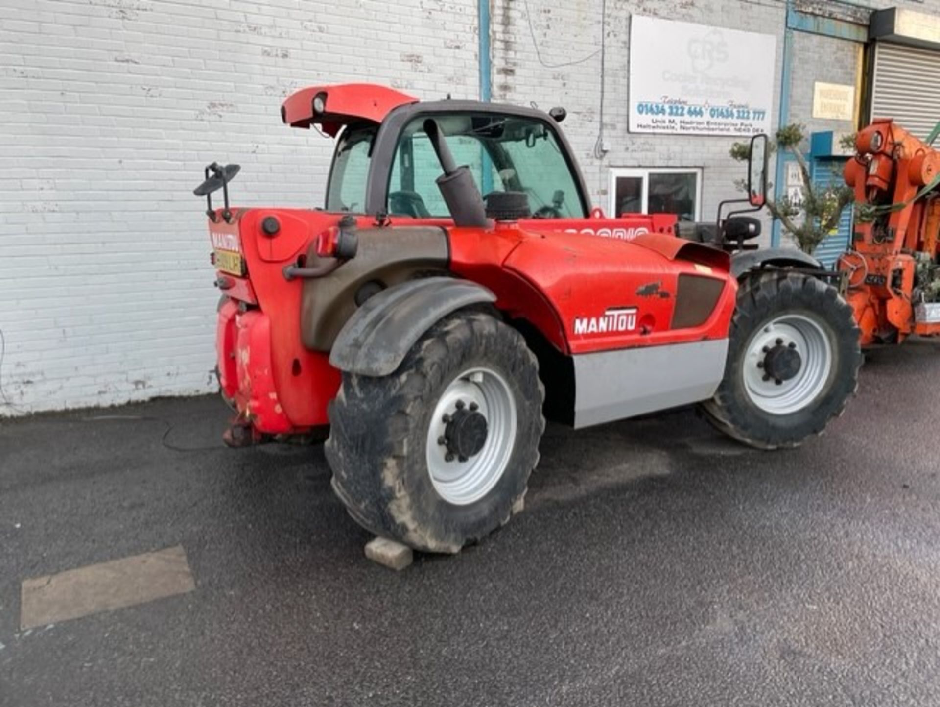 Manitou 634LSU turbo in good working order thrust bearing has a noise but fine tyres are not the - Bild 3 aus 10