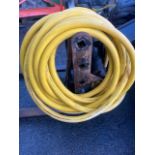 Continental fire brigade hose 20 metres in length with coupler very good strong hose. No more
