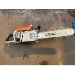 Old chainsaw stihl av76 111cc beast of a machine needs time off someone who no way round machine ,