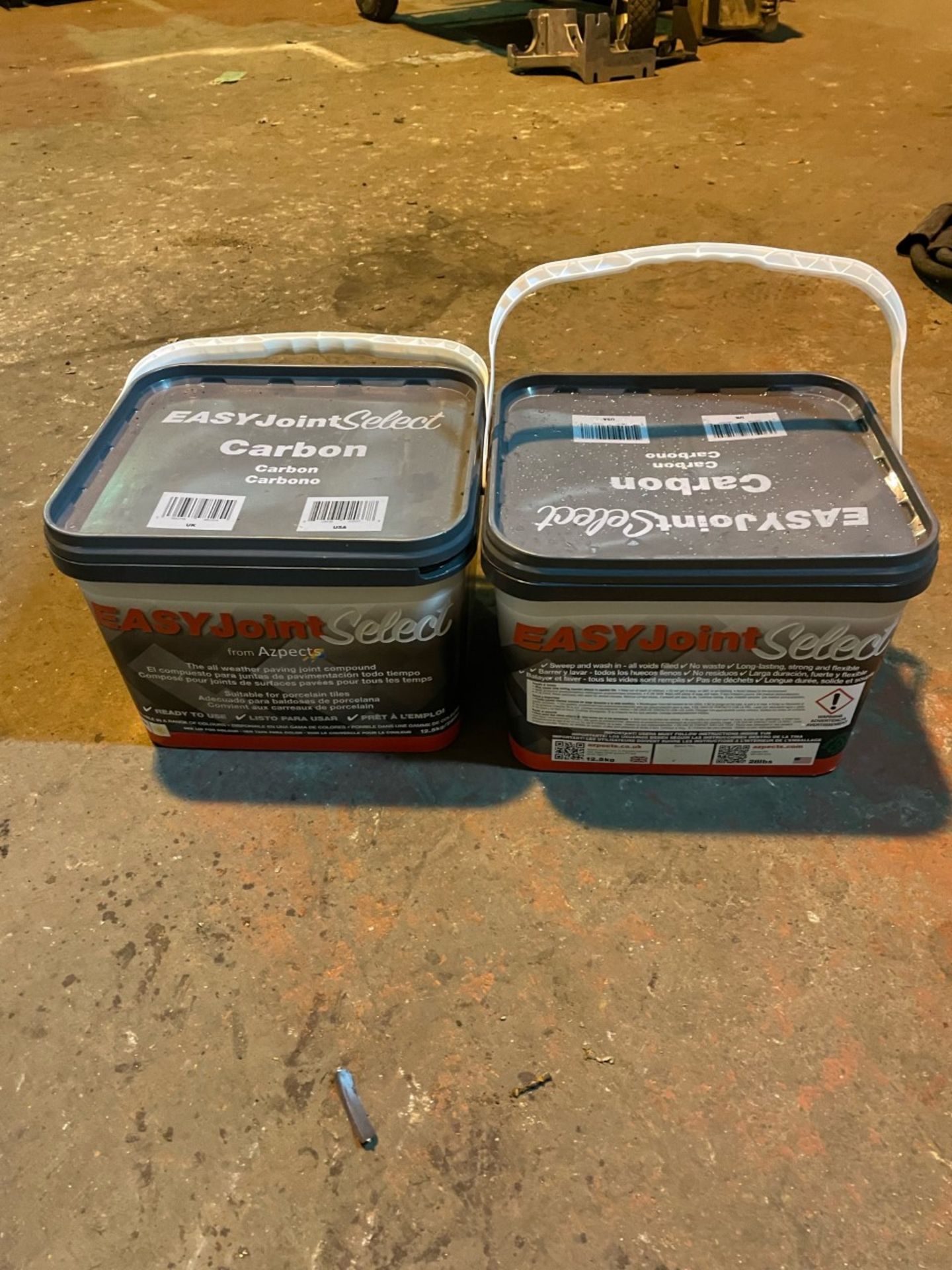 2x new 12.5kg tubs of easy joint in carbon colour - Bild 3 aus 3