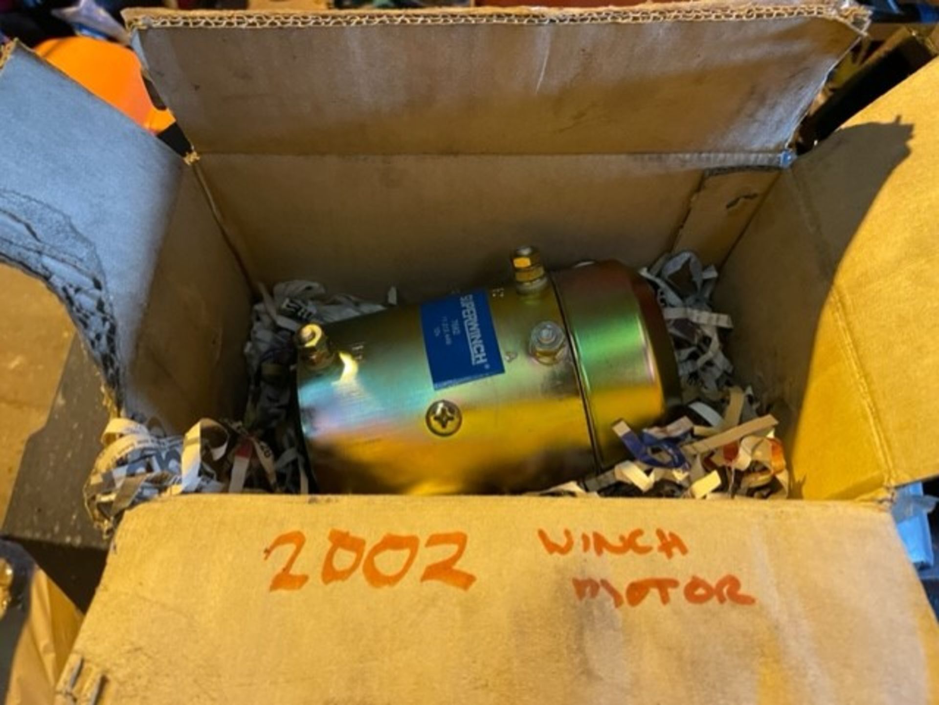 Winch motor brand new comes with winch already working just has the draw line missing, powerful - Bild 2 aus 4
