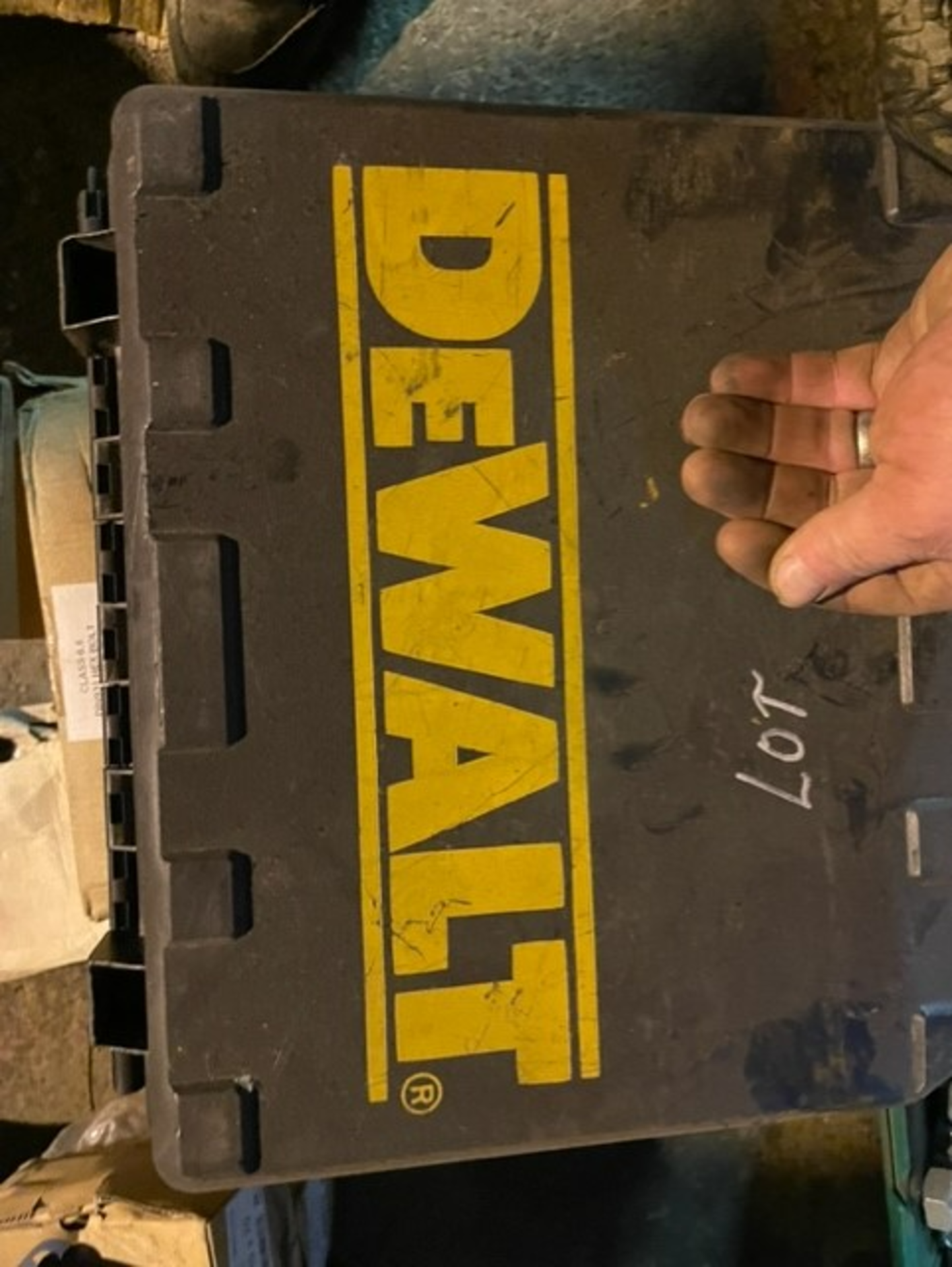 Dewalt drill complete with 2 batteries and charger works see attached video - Image 3 of 3