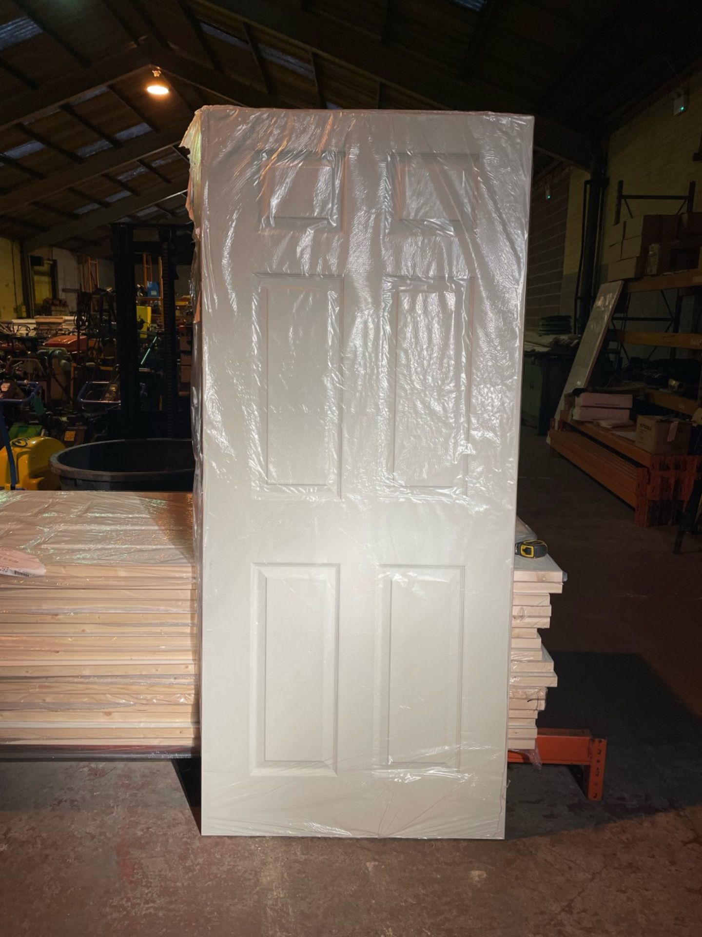 1x new premdoor internal 6P textured door. 864x 1981x 35mm