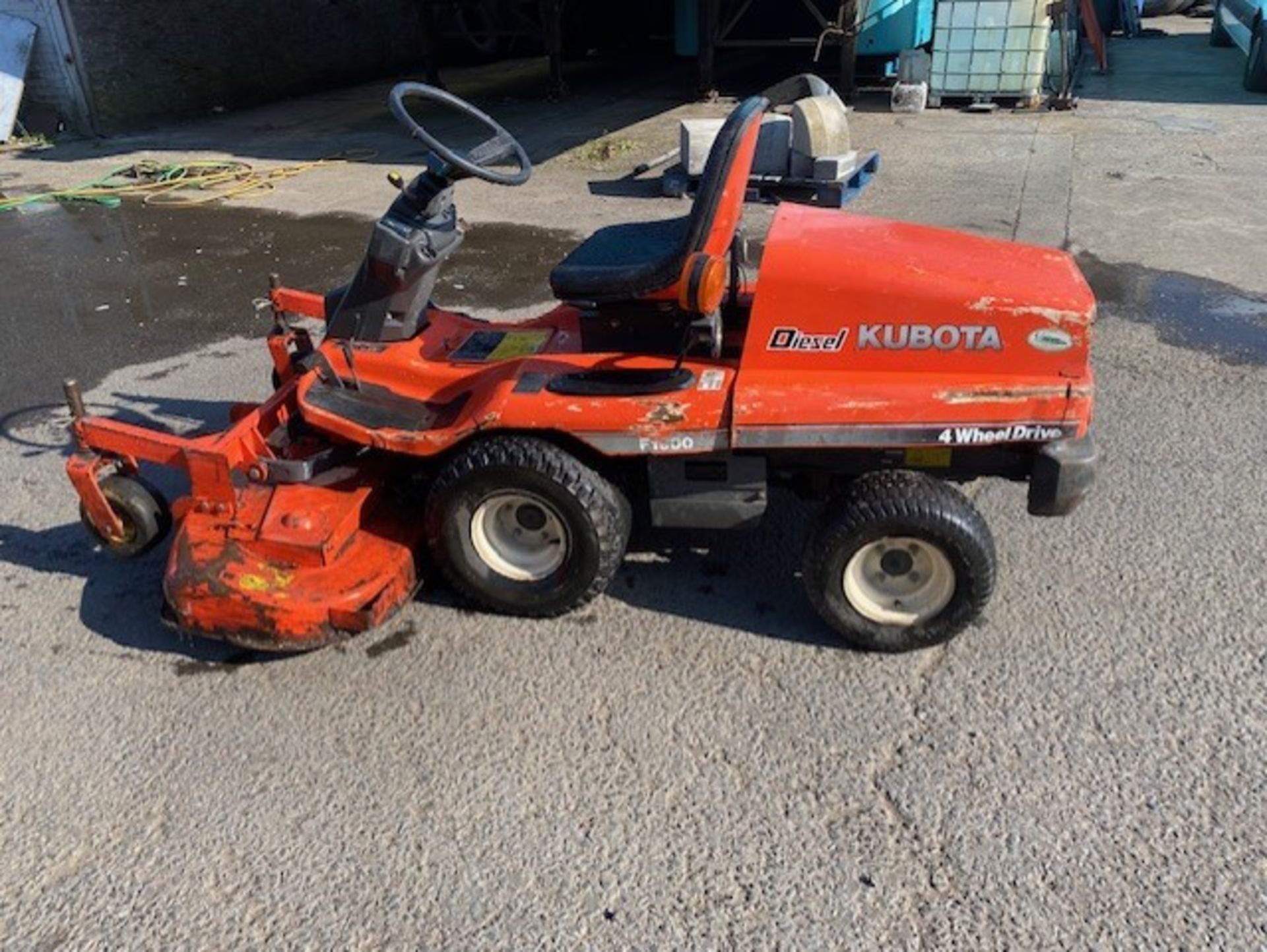 Kubota Ride On Mower as per video