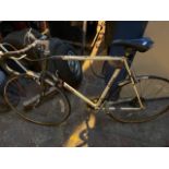 Men’s Raleigh equise racing bike 80s model thin wheels very light for its era