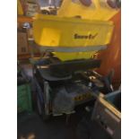 Gritting trailer great for quad bike etc in working order