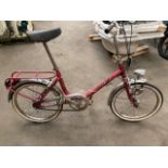 Viceroy Vintage folding ladies bike , needs some TLC