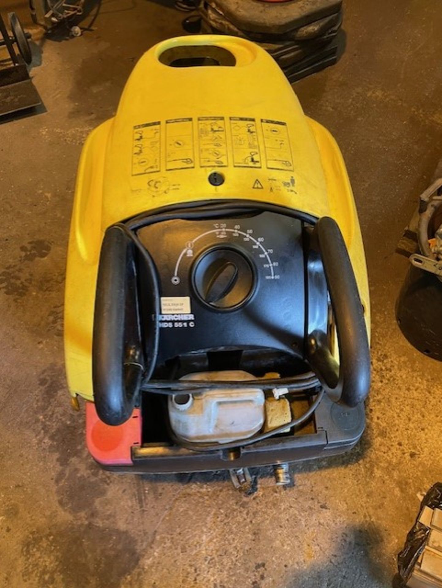 Karcher hot and cold pressure washer hds551 c model it’s in good condition still comes with hose and - Image 3 of 10