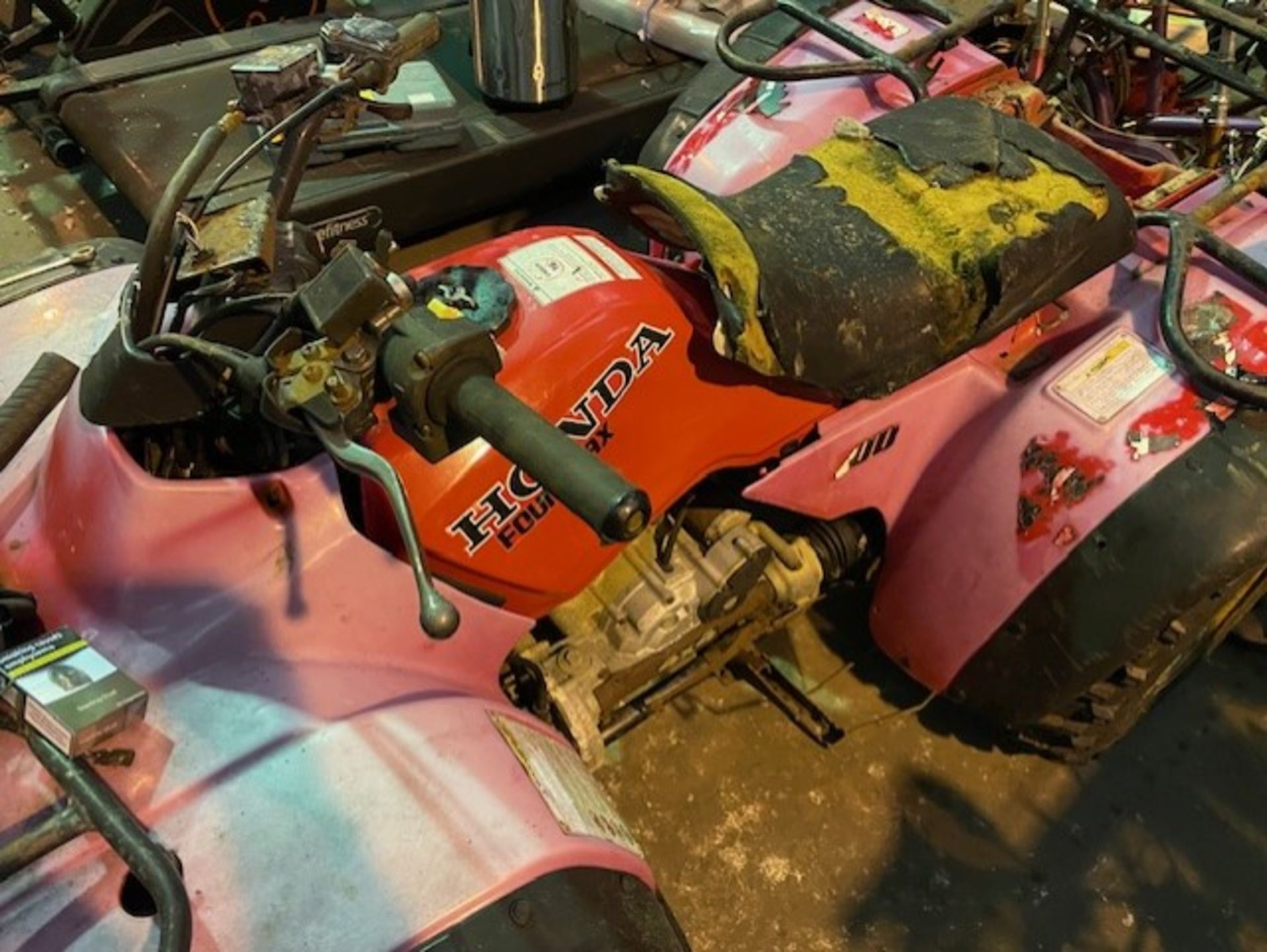 Honda fortrax quad bike late 80s non runner all together - Image 4 of 7