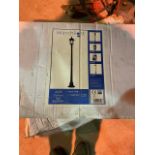 New in box Outdoor garden lamppost. Searchlight 82508BK , Black