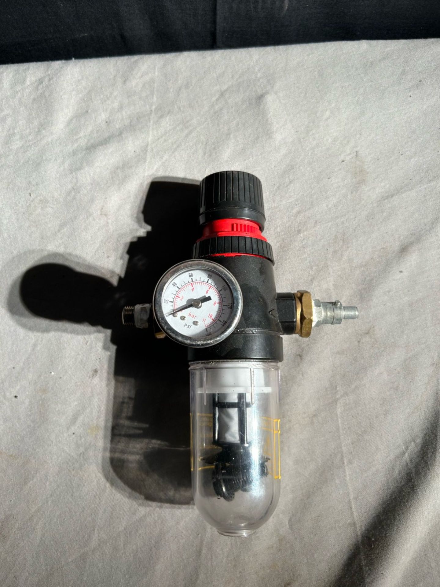 Spirax monnier 1/4” compressor moisture filter trap with regulator. Unused like new - Bild 3 aus 3