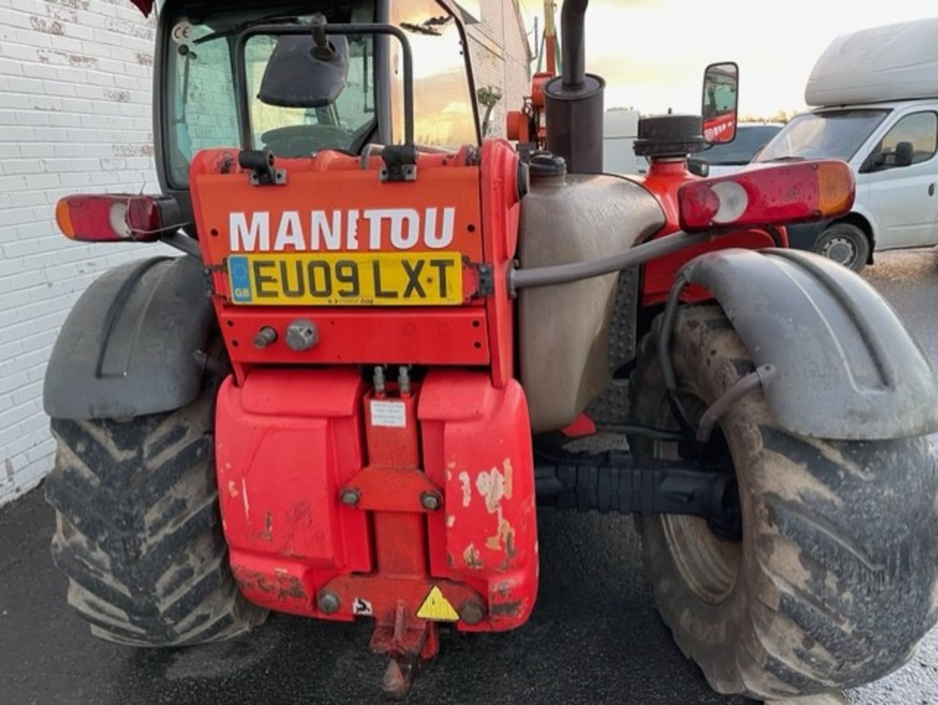 Manitou 634LSU turbo in good working order thrust bearing has a noise but fine tyres are not the - Bild 4 aus 10