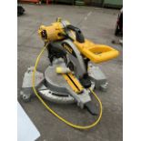 Dewalt 110v mitre saw model DW716-LX , no back plate