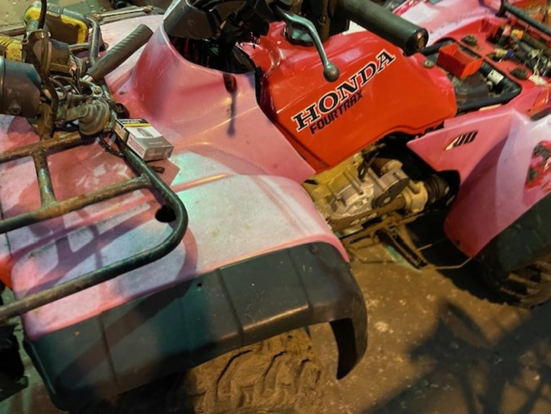 Honda fortrax quad bike late 80s non runner all together - Image 6 of 7